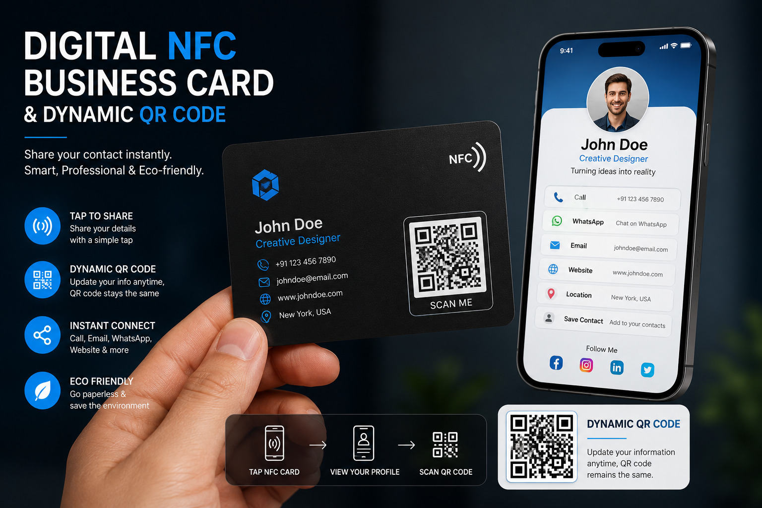 Digital NFC Business Card
